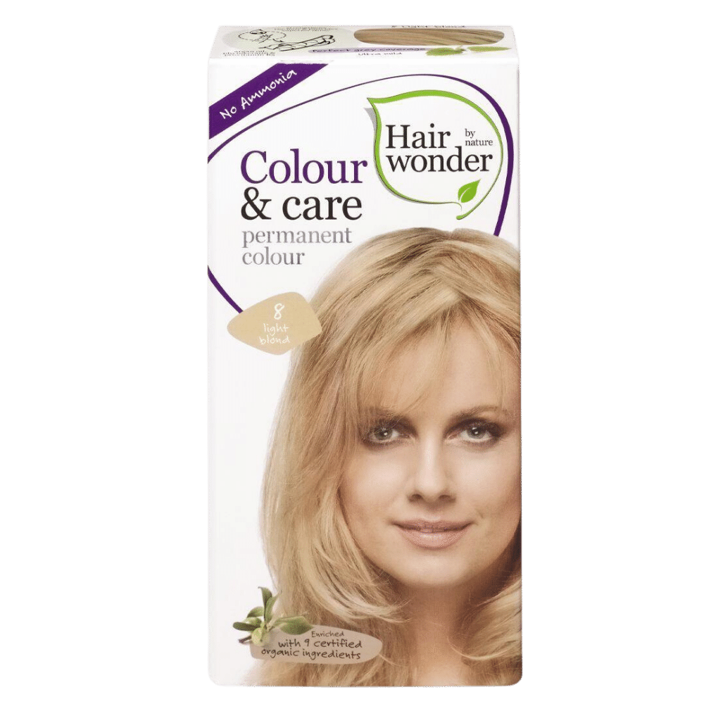 Farbe & Pflege Hellblond 8 von Hairwonder