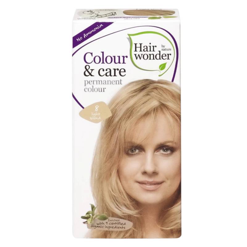 Farbe & Pflege Hellblond 8 von Hairwonder