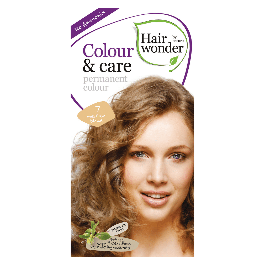 Farbe & Pflege Mittelblond 7 von Hairwonder