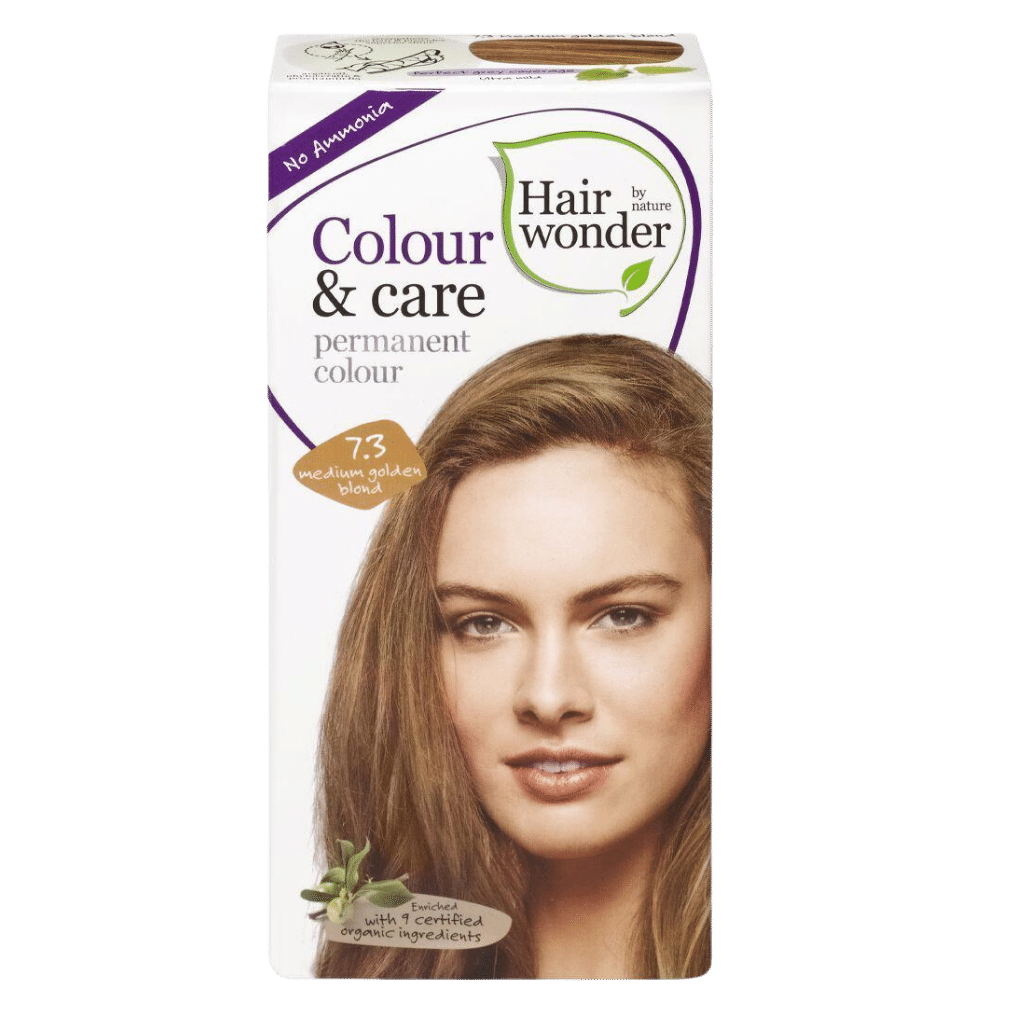 Farbe & Pflege Mittleres Goldblond 7.3 von Hairwonder