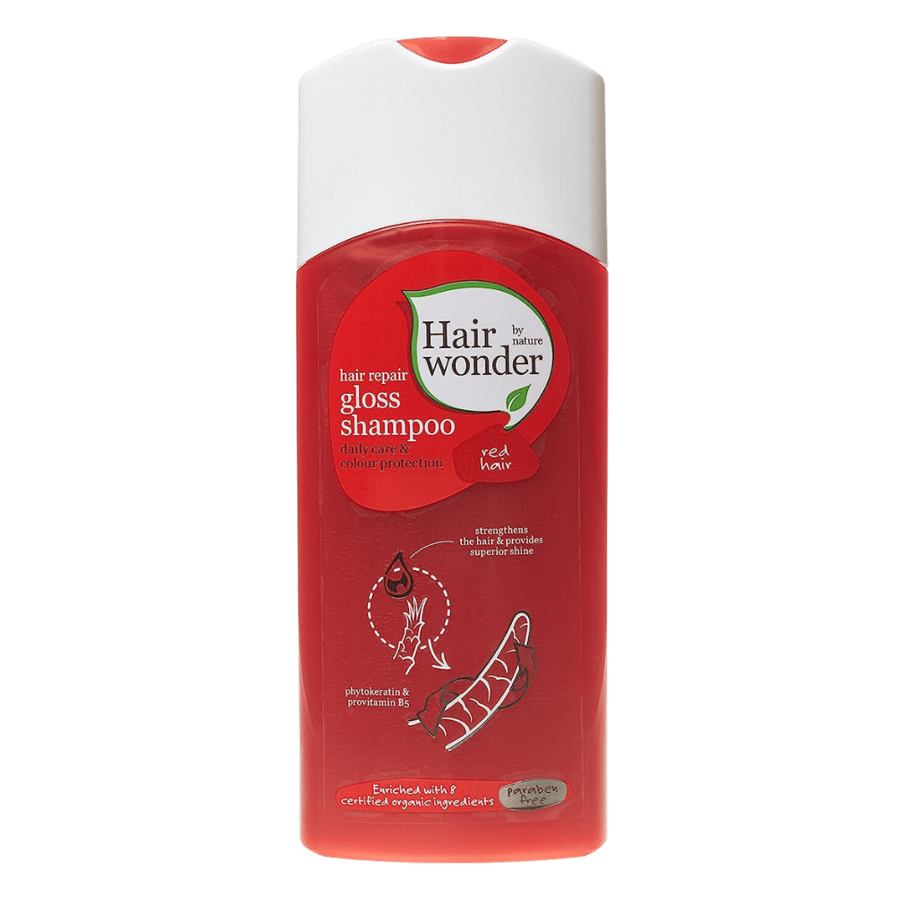 Haarreparatur Glanzshampoo Rotes Haar von Hairwonder