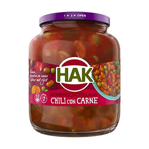 Hak Bonenschotel voor Chili con Carne Bohnenschale 700G von Hak