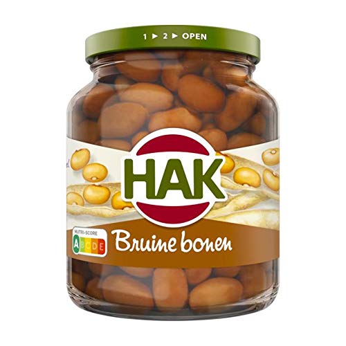 Hak Bruine Bonen uit Zeeland Braune Bohnen aus Zeeland 370G von Hak