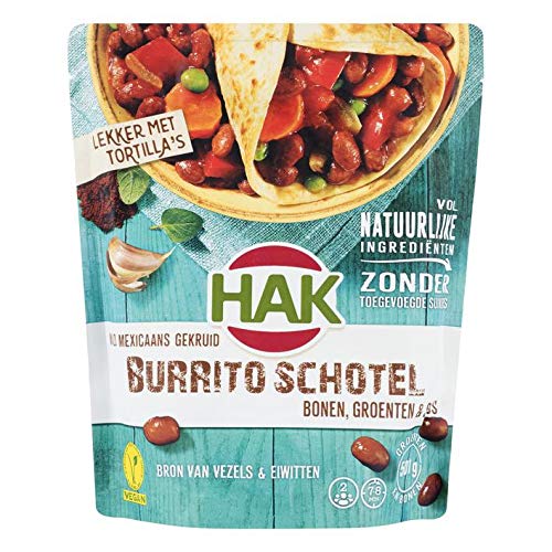 Hak Burritoschotel Burrito-Platte 550G von Hak