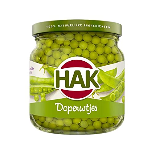 Hak Doperwtjes Erbsen Extra Fein 195G von Hak