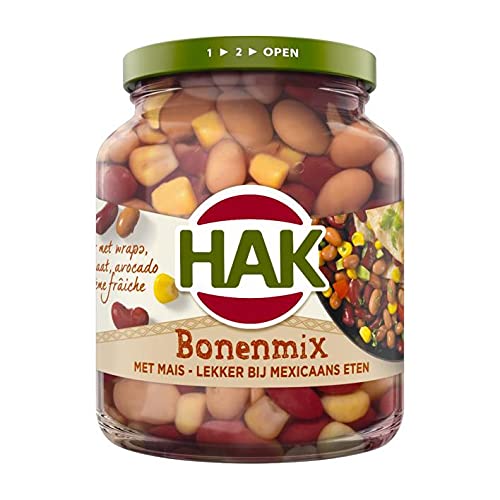 Hak Mexicaanse Bonenmix Mexikanische Bohnenmischung 370G von Hak