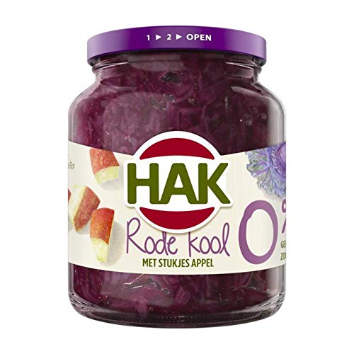 Hak Rode Kool met Appel 0% Rotkohl mit Apfel 350G von Hak