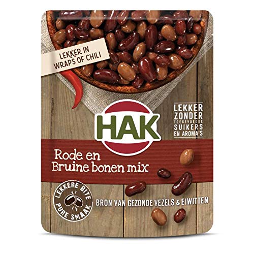 Hak Rode en Bruine Bonen Rote und braune Bohnenmischung Mix 225G von Hak