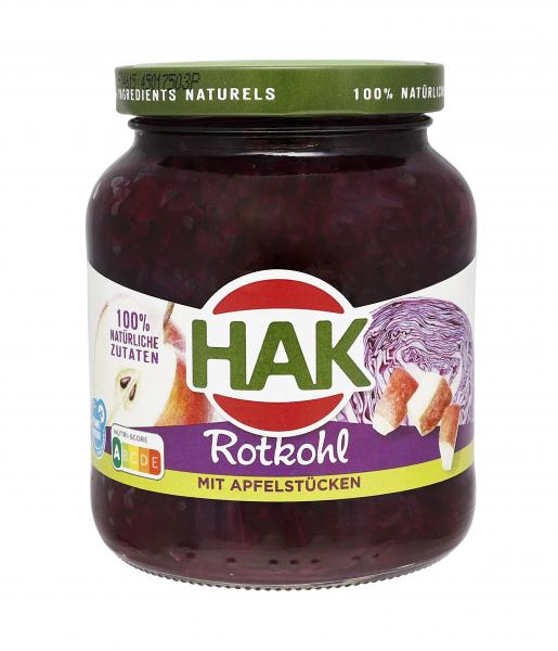 Hak Rotkohl mit Apfelstücken von Hak