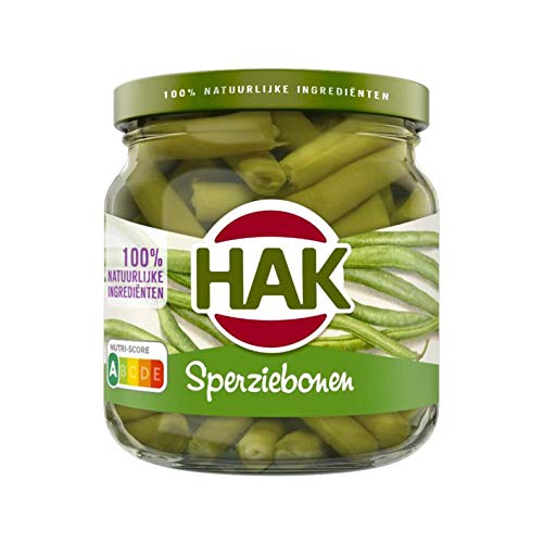 Hak Sperziebonen Fijn Gebroken Grüne Bohnen fein Gebrochen 185G von Hak