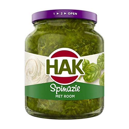 Hak Spinazie met Room Spinat mit Sahne 345G von Hak