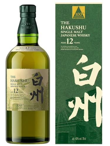 Suntory The Hakushu 12 Years Old 100th Anniversary Single Malt 43% Vol. 0,7l in Geschenkbox von Hakushu