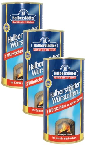 Halberstädter Würstchen 250g im Saitling (Packung mit 3) von Halberstädter