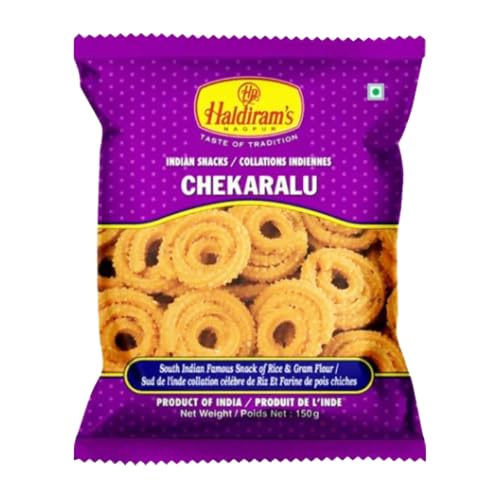 Haldiram's - Chekaralu (150g) - Knusprige Snack - Ideal zum Knabbern und als Beilage von Haldiram's Delhi