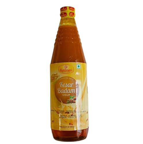 Haldiram's Squash/Sharbat: Ein Hauch Indien in jedem Schluck (750mL) (Kesar Badam) von Haldiram's Delhi