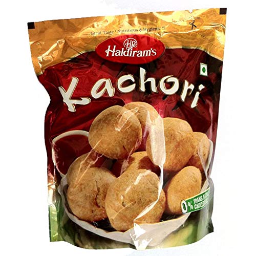 3x Haldiram´s Kachori 200g knusprige gefüllte Pastetchen indischer Snack von Haldiram's