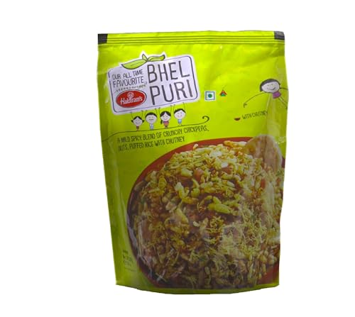 Haldiram Bhel Puri mit Chutney, 200 g, 2 Stück von Haldiram's