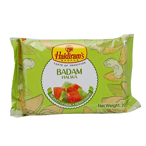 Haldiram's Halwa Badam, Beutel, 200 g von Haldiram's Delhi