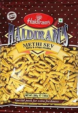 Haldirams Methi Sev Snacks Nudeln - 200g - 2er-Packung von Haldiram's