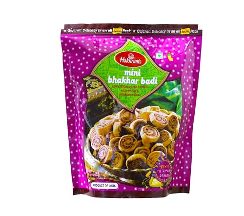 Haldirams Mini Bhakhar Badi, 1er Pack (1 x 200 g) von Haldiram's