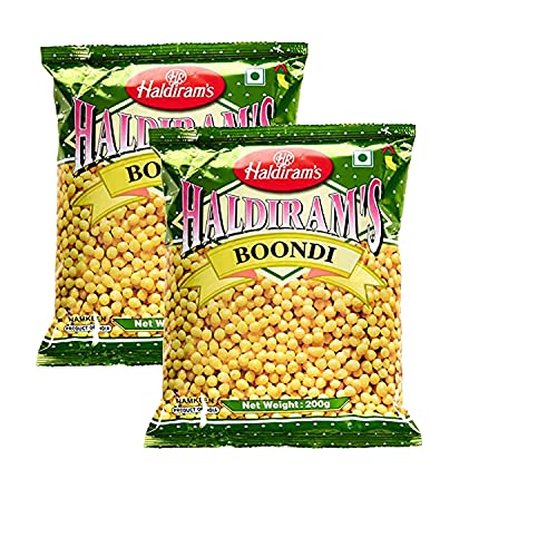 Haldiram's Boondi Plain 200G (2 Stück) von Saras Flavours of Asia