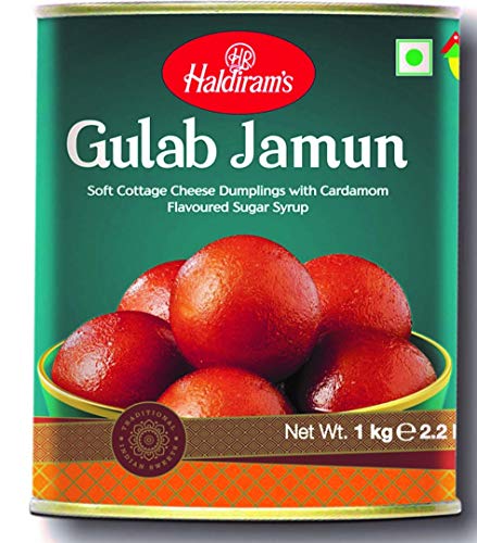 Haldiram's Gulab Jamun Tin - 1kg von Haldiram's