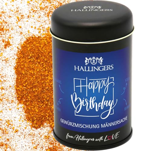 Hallingers Gewürz Weihnachten Spektakulärer Spekulatius Korkenglas, 2er Pack (2 x 70 g) von Hallingers Genuss Manufaktur