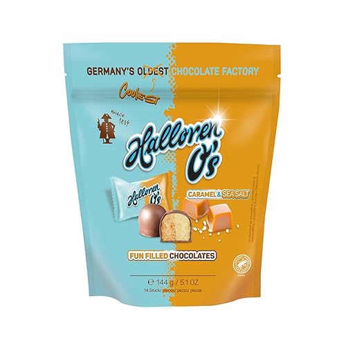 Halloren O's Sea Salt & Caramel im 144g Beutel von Halloren