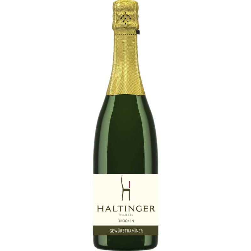 Haltinger Winzer Gewürztraminer Sekt, Brut, Baden, Baden, 2020, Schaumwein von Haltinger Winzer EG, Winzerweg 8 79576 Haltingen