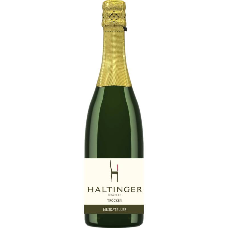 Haltinger Winzer Muskateller Sekt, Brut, Baden, Baden, 2020, Schaumwein von Haltinger Winzer EG, Winzerweg 8 79576 Haltingen