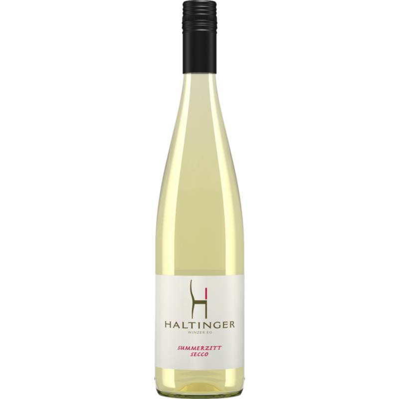 Haltinger Winzer Summerzitt Secco Weiss, Deutscher Perlwein mit zugesetzter Kohlensäure, Baden, Perlwein / Secco von Haltinger Winzer Eg, Winzerweg 8 79576 Haltingen