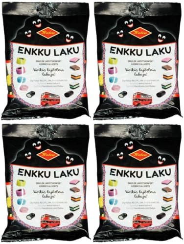 Halva Enkku Original Lakritze 4 Pack of 240g von Halva