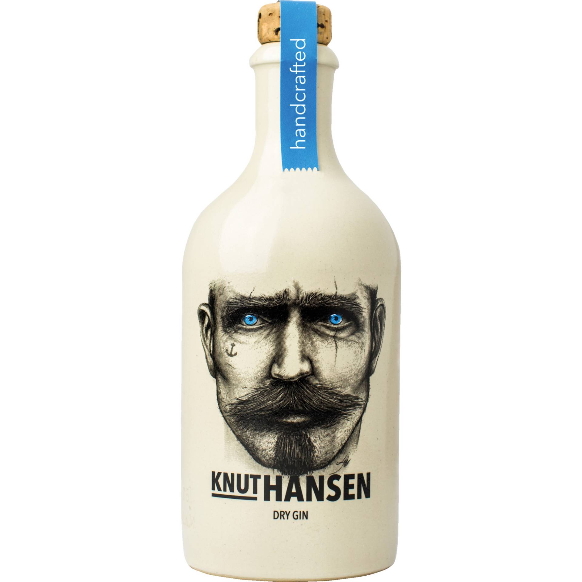 Knut Hansen Dry Gin, 42 % vol. 0,5 L, Spirituosen von Hamburg Distilling Company, Offakamp 9f, 22529 Hamburg, Deutschland