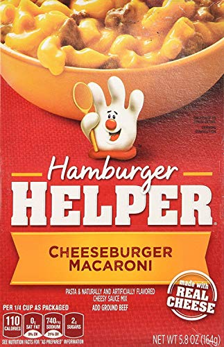 Hamburger Helper Cheeseburger Makkaroni 164 g von Hamburger Helper