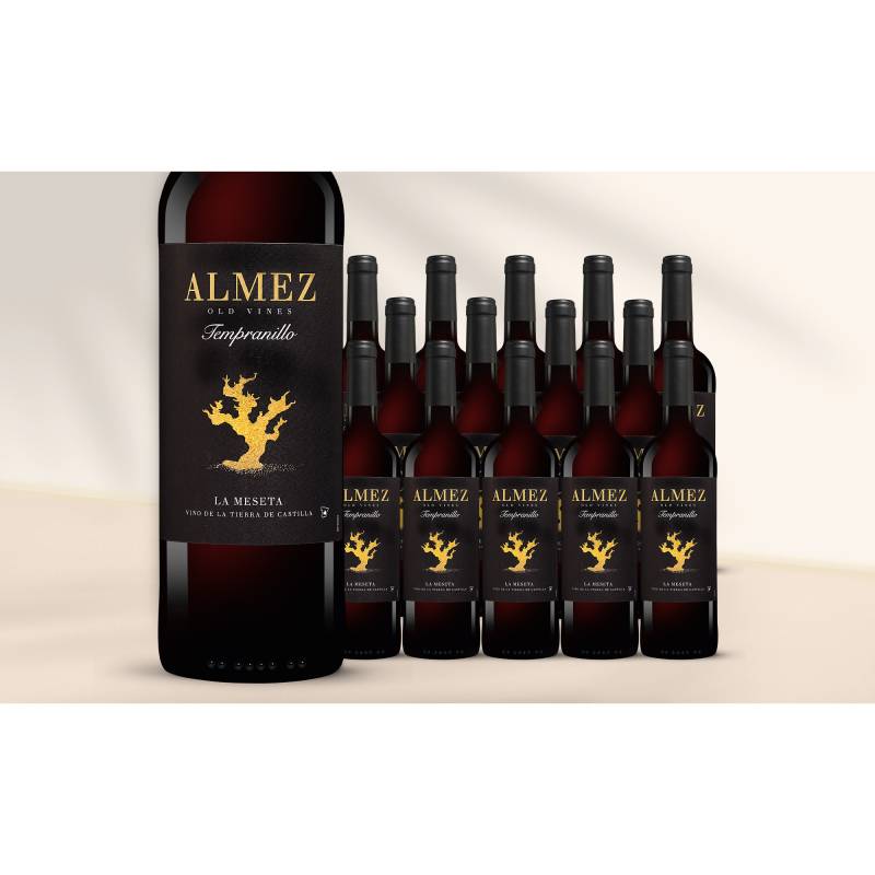 Almez Tempranillo 2023  11.25L 13.5% Vol. Weinpaket aus Spanien von Hammeken Cellars