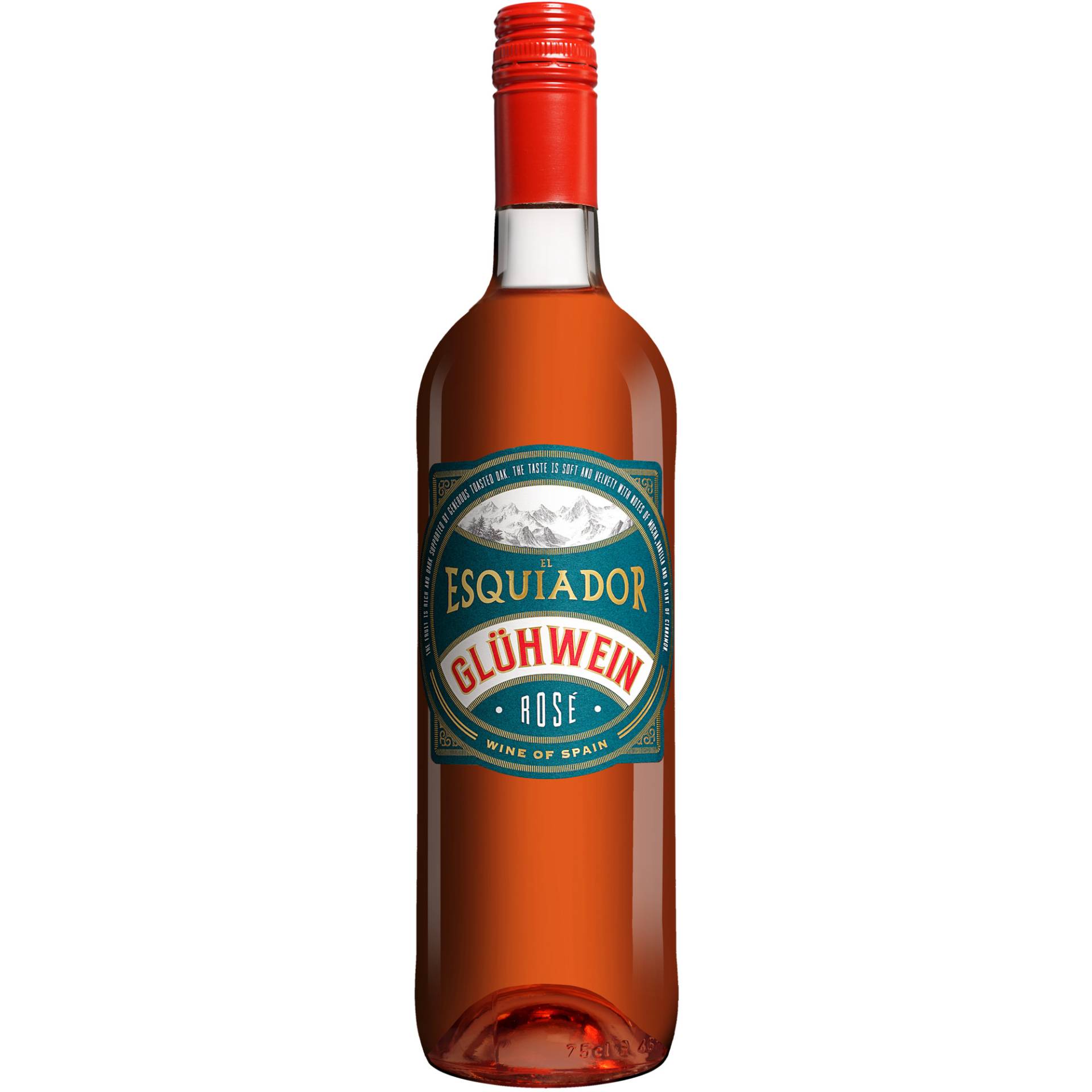 El Esquiador Winzerglühwein Rosado  0.75L 10% Vol. aus Spanien von Hammeken Cellars