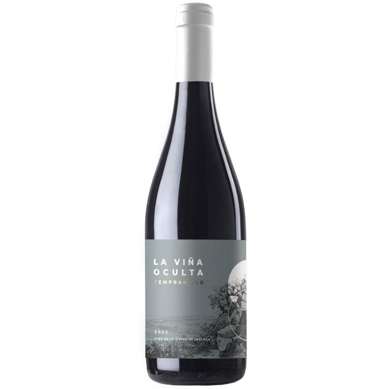 La Viña Oculta Tempranillo 2023  0.75L 14% Vol. Rotwein Trocken aus Spanien von Hammeken Cellars