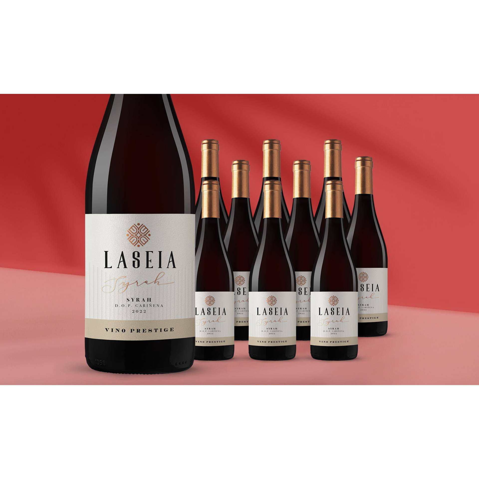 Laseia Syrah 2022  7.5L 14% Vol. Weinpaket aus Spanien von Hammeken Cellars