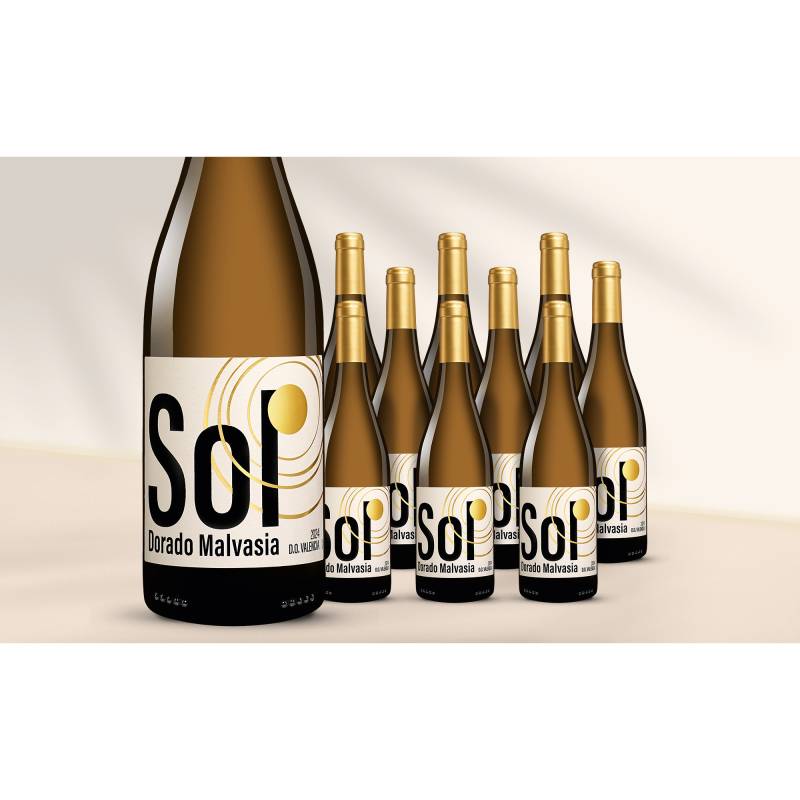 Sol Dorado Malvasía 2024  7.5L 13% Vol. Weinpaket aus Spanien von Hammeken Cellars