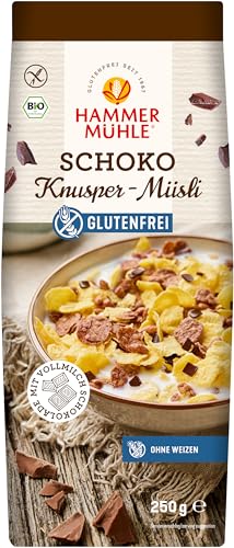 Bio Schoko Knusper-Müsli gf 6 x 250 gr von Hammermühle