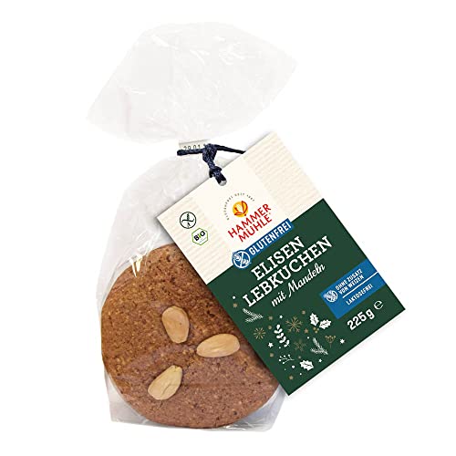 Elisenlebkuchen - Mandel- 3 Stück 225g 12er Pack von Hammermühle