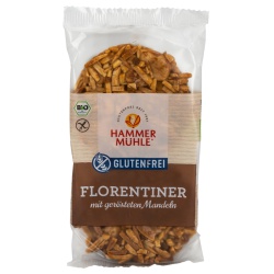 Florentiner mit gerösteten Mandeln, glutenfrei von Hammermühle