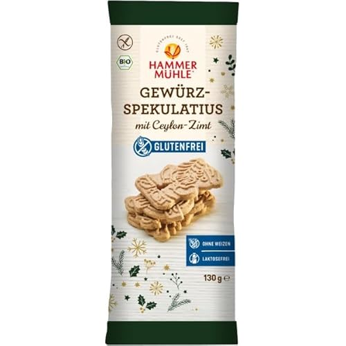 Hammermühle Gewürzspekulatius, glutenfrei (130 g) - Bio von Hammermühle