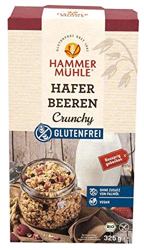 Hammermühle Hafer Beeren Crunchy glutenfrei bio 325g von Hammermühle