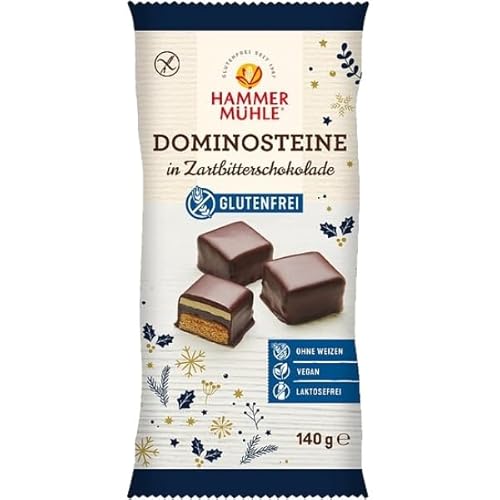 Hammermühle Marzipan-Dominosteine, glutenfrei (140 g) - Bio von Hammermühle