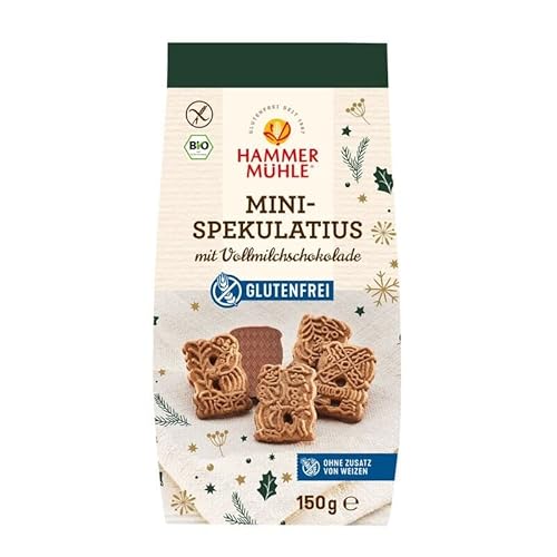 Hammermühle Mini-Spekulatius, Vollmilchschokolade, 150g von Hammermühle