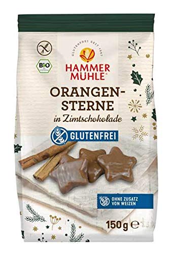 Hammermühle Orangensterne in Zimtschokolade bio 150g von Hammermühle