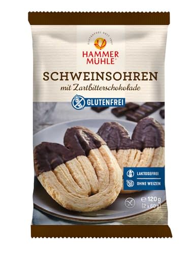 Hammermühle - Schweinsohren in Zartbitterschokolade, 120 g von Hammermühle