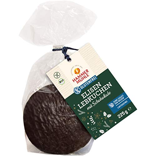 Hammermühle Zartbitter-Elisen-Lebkuchen, glutenfrei (225 g) - Bio von Hammermühle