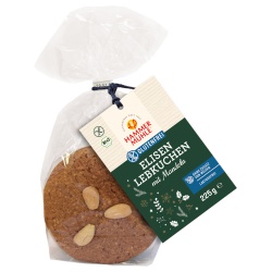 Mandel-Elisen-Lebkuchen ohne Glasur, glutenfrei von Hammermühle